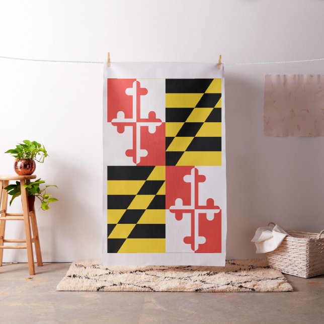 Tecido de Algodão Pima de Bandeira de Maryland (54 (In Situ)