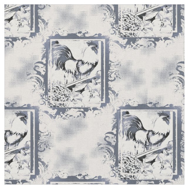 Tecido de algodão rústico do galo (Detalhe)