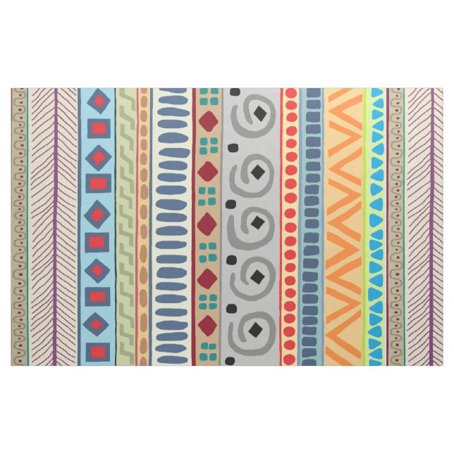Tecido de algodão tribal asteca de 56 polegadas (Jarda)