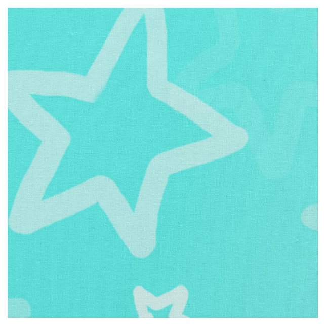 Tecido de Algodão Turquesa (Detalhe)