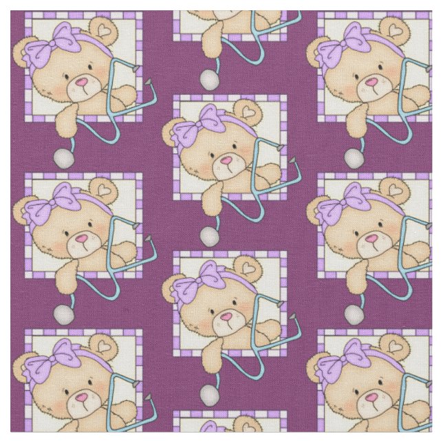 Tecido de algodão Urso Urso Urso (Detalhe)