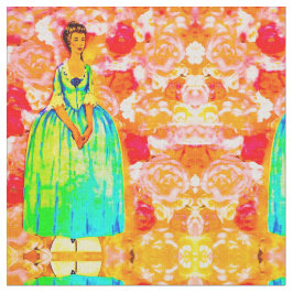 Tecido de Annie Colonial Retroativa