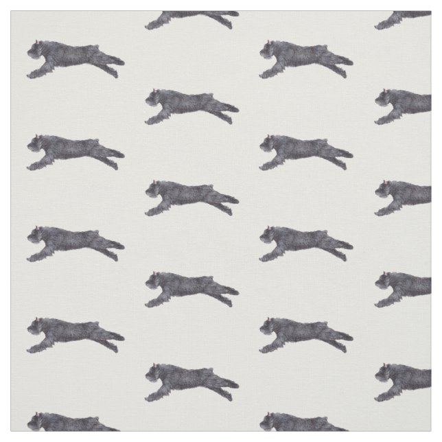 Tecido de Arte de Cães Bouvier des Flandres (Modelo)