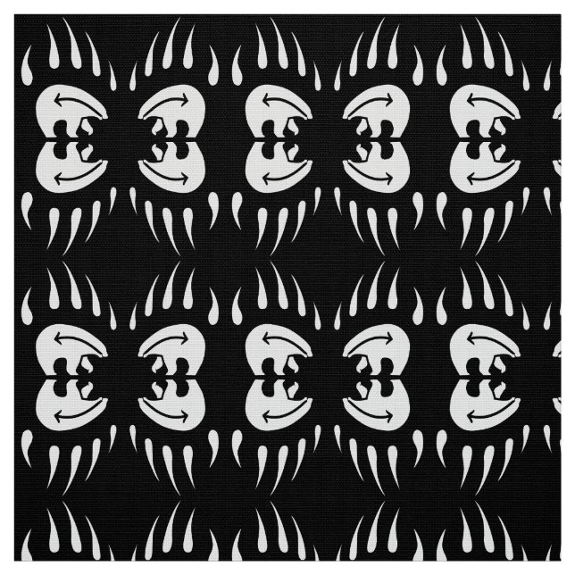 Tecido de Arte de Urso Tribal Tecido (Modelo)