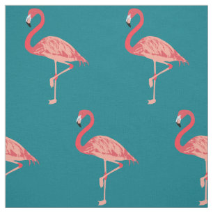 Tecido de Arte Flamingo Rosa
