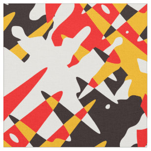 Tecido de Arte Nativo Quatro Nações Tecido de Arte