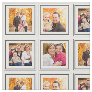 Tecido de Azulejo de Fotografias Personalizado 4