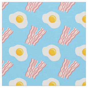 Tecido de Bacon e Ovos