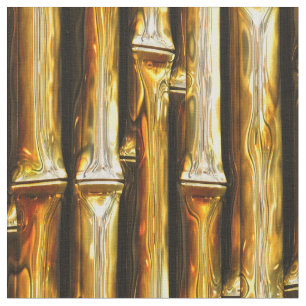 Tecido de bambu do costume do ouro 2A