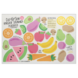 Tecido de bancada de frutas para cortar e costurar