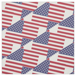 Tecido de bandeira americano