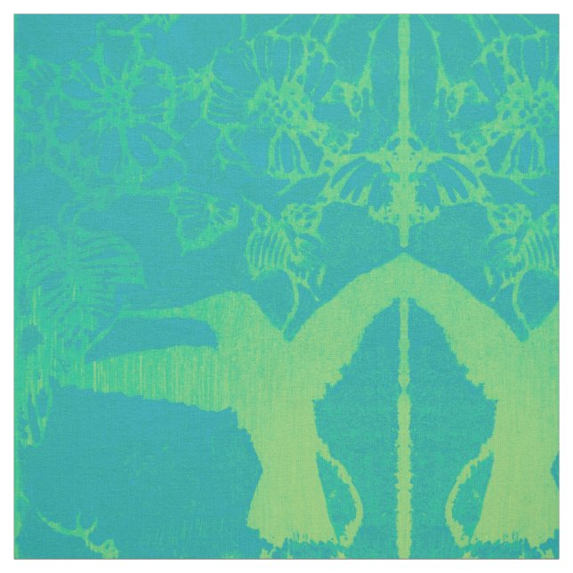 Tecido de beija-flores (Modelo)