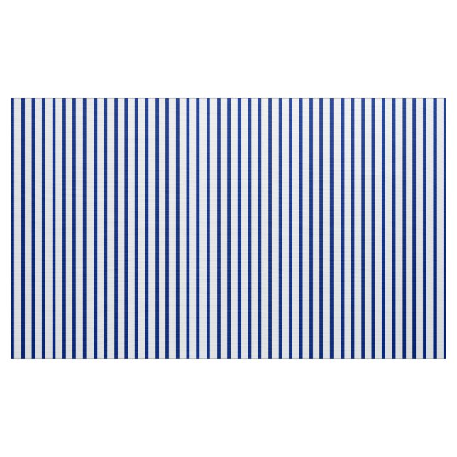 Tecido de beisebol com distribuição azul e branca  (Jarda)