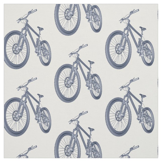 Tecido de bicicleta personalizado com tema de cicl (Modelo)