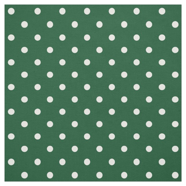 Tecido de Bolinhas verdes (Modelo)