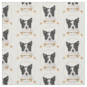 Tecido de border collie