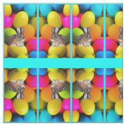 Tecido De Caça De Ovo De Páscoa