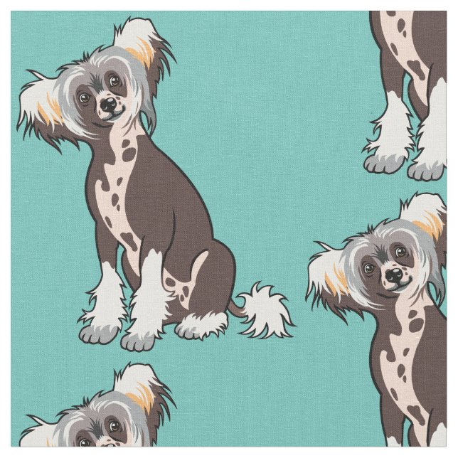 Tecido de Cães Detido Chinês (Detalhe)