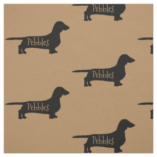Tecido de Cão de Dachshund Personalizado