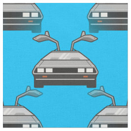 tecido de carro azul dos anos 80