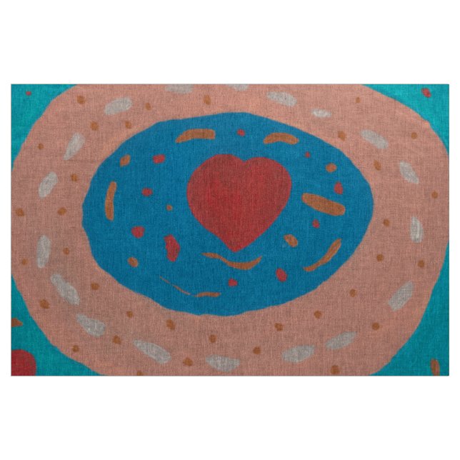 Tecido de Círculos de Amor (Jarda)