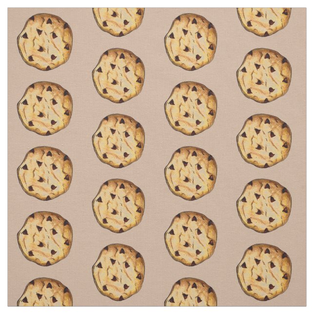 Tecido de Comida de Chocolate Chip Cookie (Modelo)