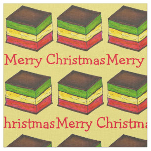 Tecido de Cookie italiano (7 Camadas) Natal