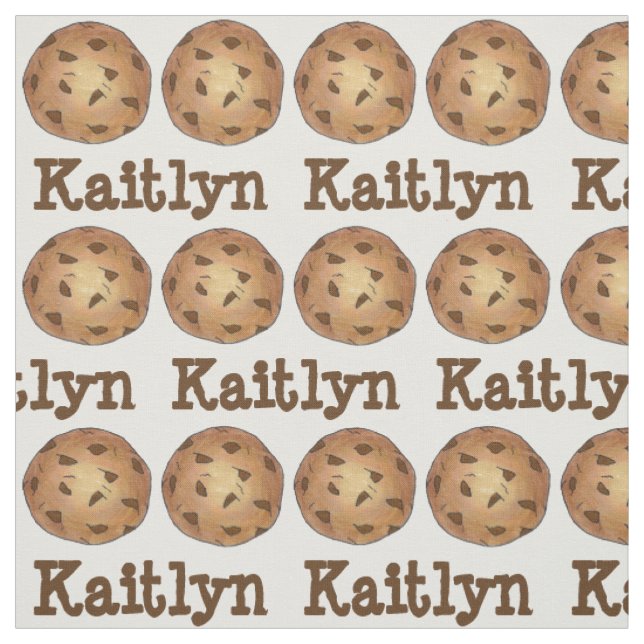 Tecido de cookies Chip Cookie personalizados (Modelo)