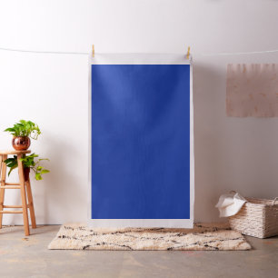 Tecido de cor sólida azul egípcio