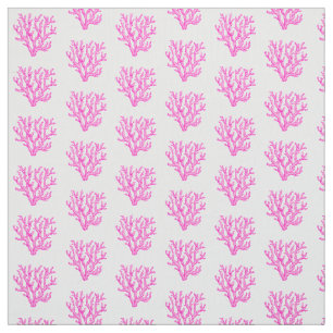 Tecido de coral marinho rosa