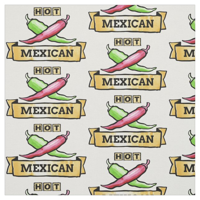 Tecido de cores personalizado do México quente (Modelo)