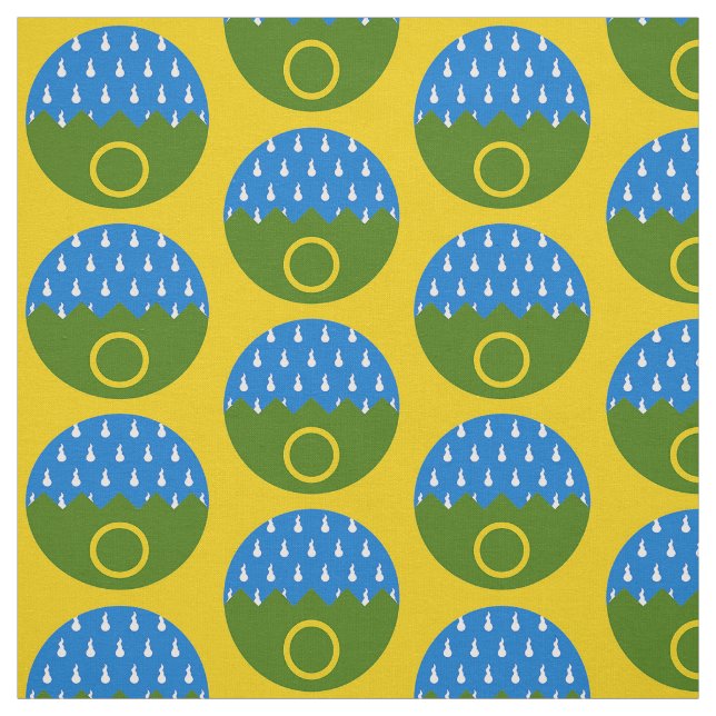 Tecido de Crachá Colinas Populace sem fim SCA (Modelo)