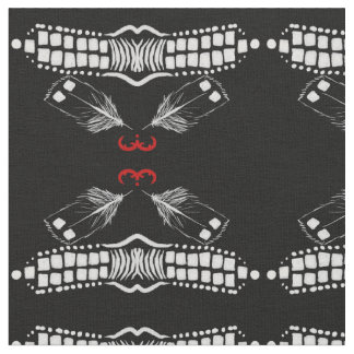 Tecido de curva dupla do leon feather wabanaki