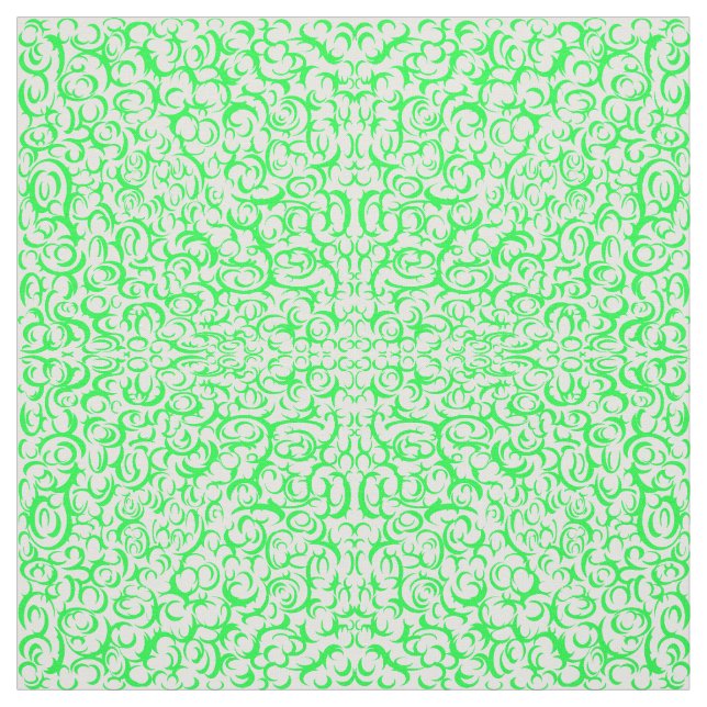 Tecido de Curvas Verdes (Modelo)