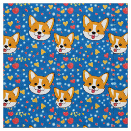 tecido de cuteness Corgi