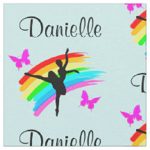 TECIDO DE DANÇADOR PERSONALIZADO DE CINTA AZUL