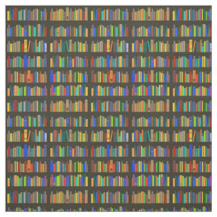 Tecido de Design de livros e prateleiras de livros