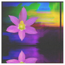 Tecido de Drama Abstrato Rosa