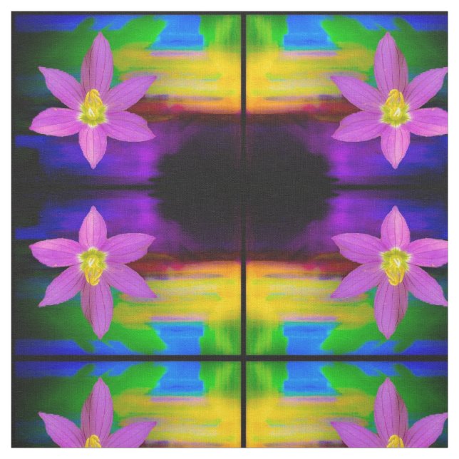 Tecido de Drama Abstrato Rosa (Modelo)