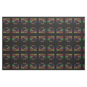 Tecido de espiral Psicodélico MVB Design 1