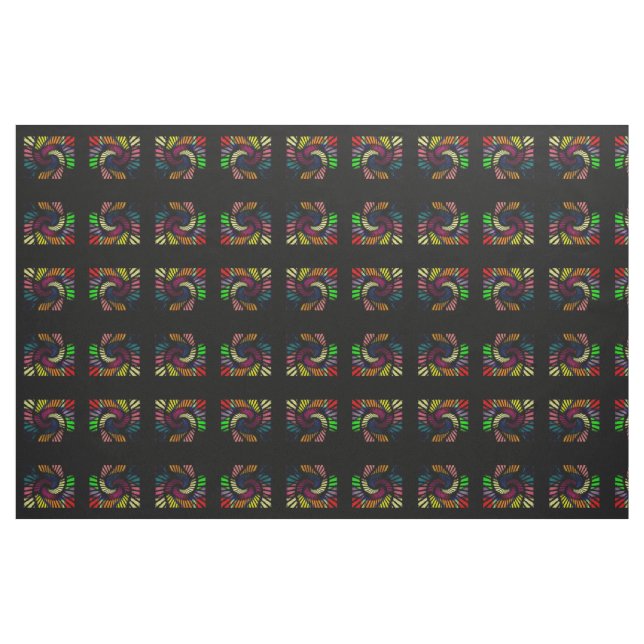 Tecido de espiral Psicodélico MVB Design 1 (Jarda)