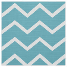 Tecido de Estofamento Chevron Azul-Verde