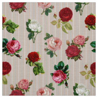 Tecido de Estofamento Floral Chic por Metro