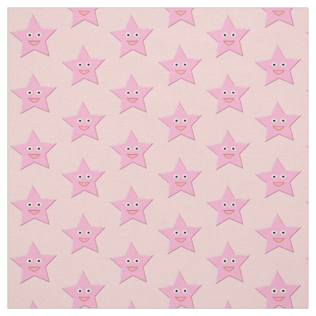 Tecido de Estrela Rosa Bonita para Artesanato (Modelo)