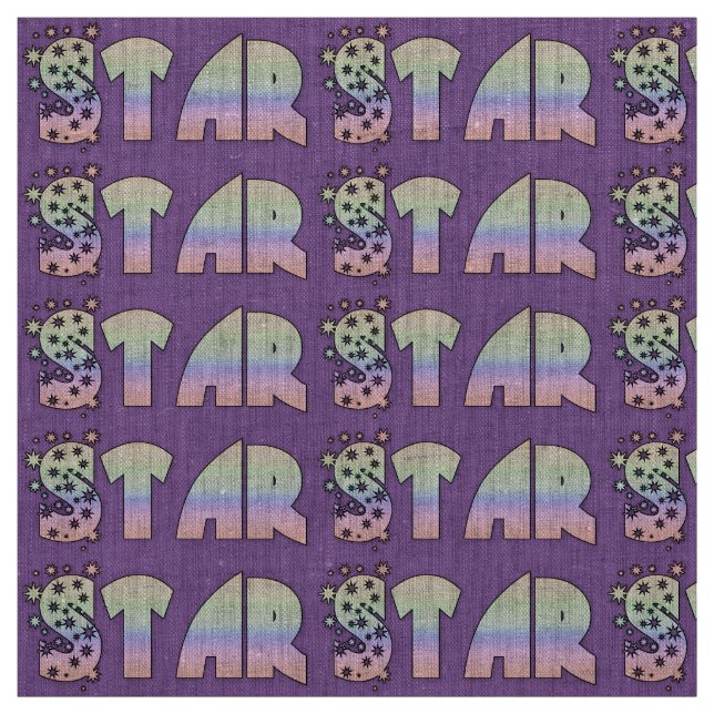 Tecido de estrelas! (Modelo)