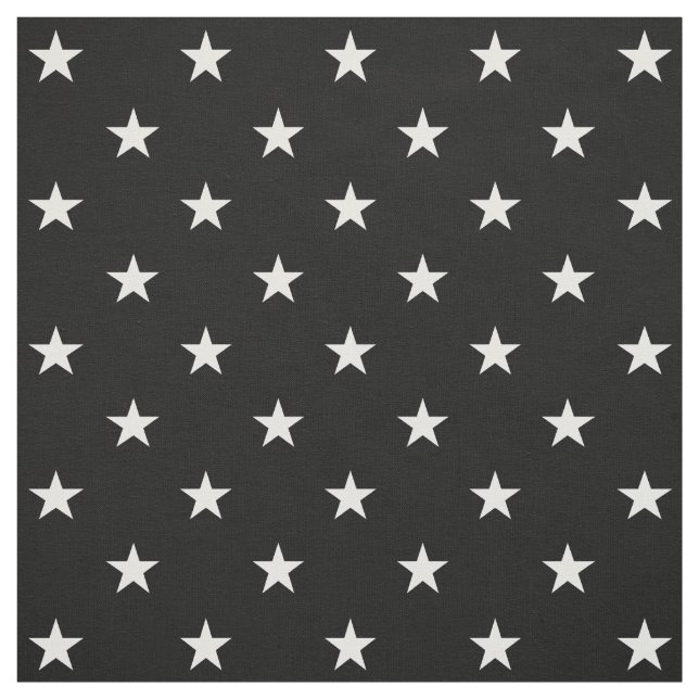 Tecido de estrelas pretas (Modelo)