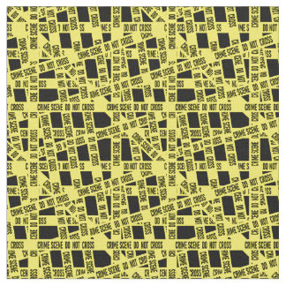 Tecido de fita da cena do crime