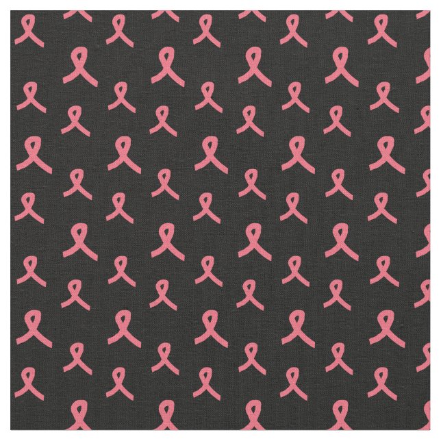 Tecido de Fita Rosa em Preto (Detalhe)