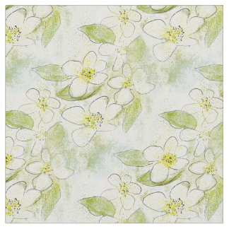 Tecido de Flor de Maçã