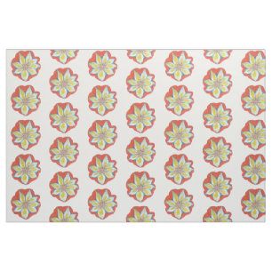 Tecido de Flor Mandala